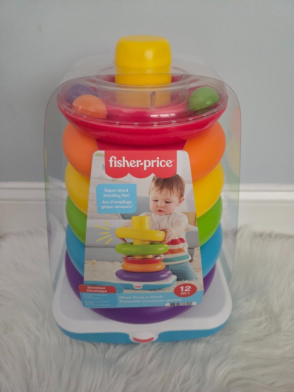Fisher Price Giant Rock-a-Stack Toy
